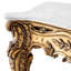 Rococo 49.21'' W Marble Console Table