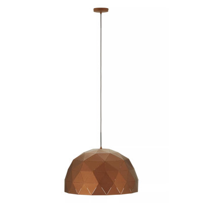 Cosima 3 - Light Copper Dome Pendant