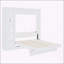 Lit escamotable double pleine grandeur avec tablettes-1401364795