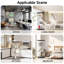 Armoires de rangement en verre à une seule porte et trois tablettes-28564054