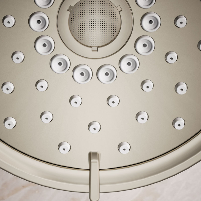 Kohler Purist 1.75 Gpm Multifunction Wall Mount Showerhead, Three Spray Settings, 5.5" High Pressure Spray Head