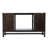 Lucely 149'' W Brown/Antique Silver Electric Fireplace