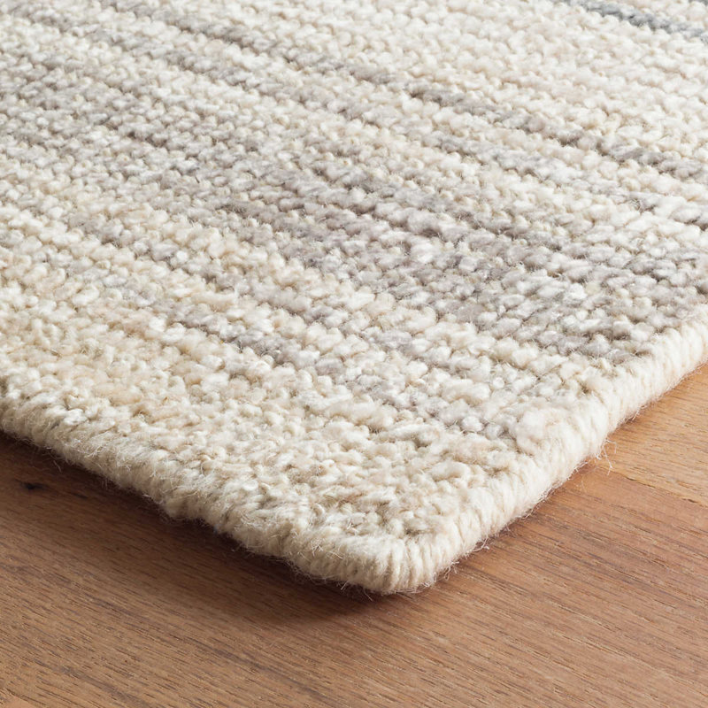 Moonshine Handwoven Cotton/Viscose Rug, Rectangle 2' x 3'