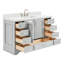 Meuble-lavabo simple avec plateau Abshire 61-93359367-121646104