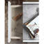 Table de chevet 2 tiroirs blanche