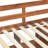 Full Size Loft Wood Bed With Desk, Book Shelves And Wardrobe With Doors And Drawer, Built-In Staircase With Storage Shelves, Loft Bed With Safety Guardrails And Solid Slats,Walnut-1545300225