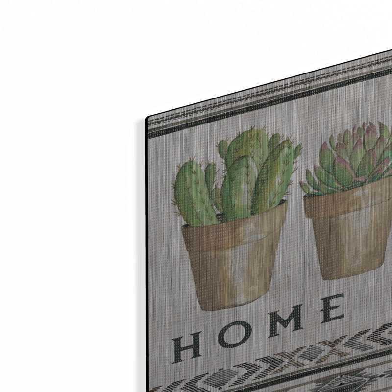 «Native Home Sweet Home» par Cindy Jacobs, H 12 po x l 24 po