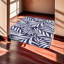 Tapis d'extérieur à motif de feuilles-2022475888