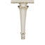 Console blanc perle et argent scintillant