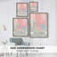 «Blush Abstract I», reproduction encadrée - bois massif