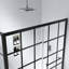 Cyrus 48" W x 34" D x 72" H Framed Rectangle Single Sliding Shower Enclosure with Towel Bar and Fixed Panel