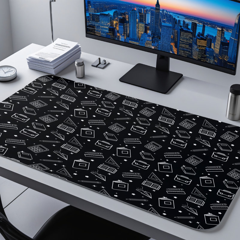 Polyester Desk Pad, 23.6x13.8