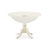 5 Piece Dinette Set for 4 Includes a Round Dining Room Table with Dropleaf and 4 Linen Fabric Dining Chairs, Linen White-1015879978-1012687662