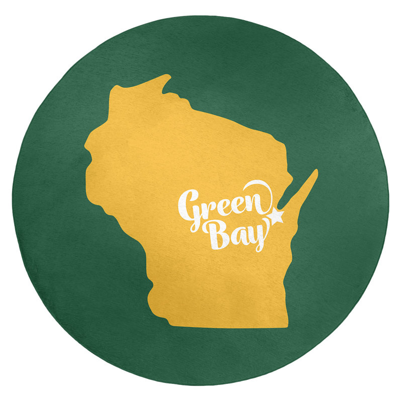 Tapis en poly-chenilles wisconsin sports