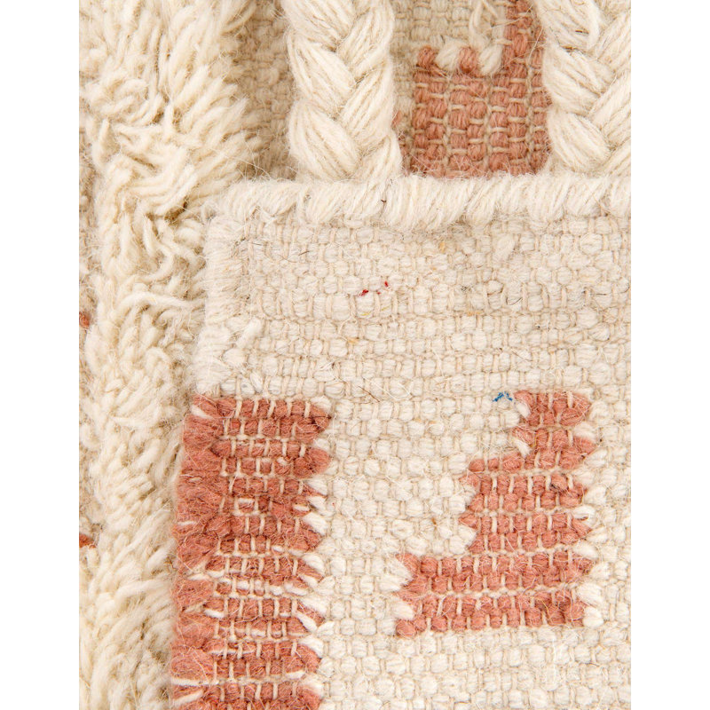 Eylin Wool Geometric Indoor Rug, Rectangle 8' x 10'