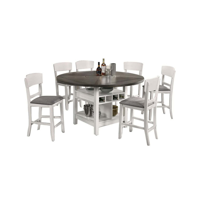Ensemble de 2 chaises contemporaines à hauteur de comptoir pour salle à manger contemporaine