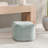 Heirloom Velvet Upholstered Floor Cushion Pouf-108257997