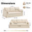 2-Piece Farmhouse Slipcovered Sofa Set-2024764461