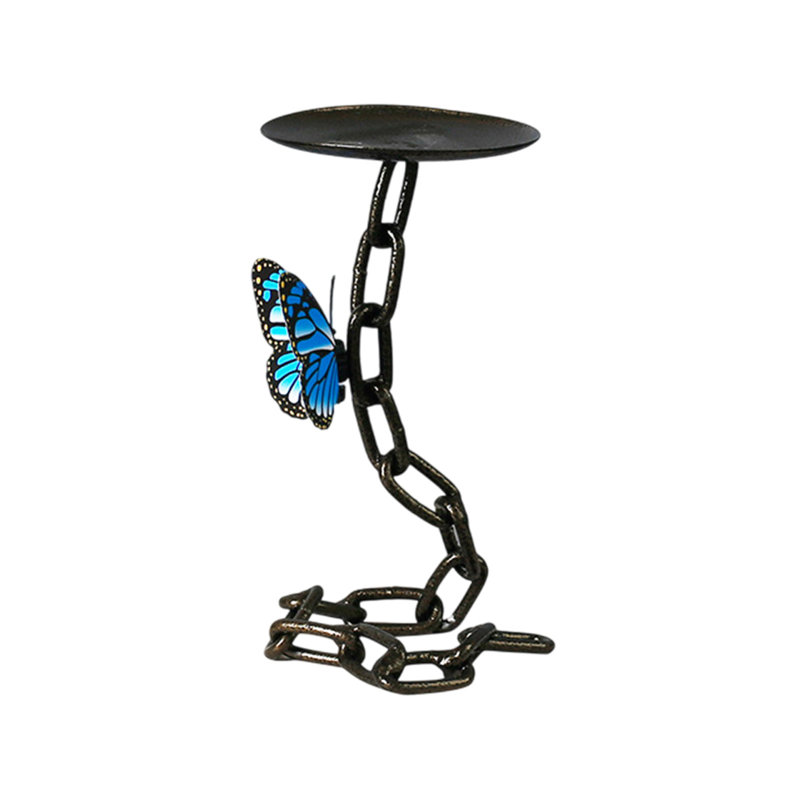 Porte-bougie en forme de bougie décorative pour la maison