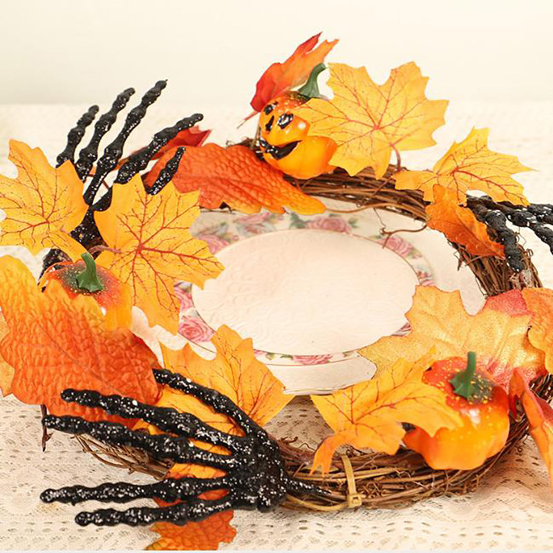 Faux Maple 40cm Wreath