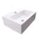 Barclay Linden 12.75'' White Vitreous China Rectangular Bathroom Sink with Overflow