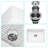 24" White Ceramic Apron Front Sink - Single Bowl, Functional Layout For Kitchen & Laundry 24 Inch White, Front, To Cracking