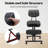 Adjustable Height Ergonomic Kneeling Chair With Backrest And Wheel Brake