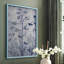 Silver Botanicals I V30, reproduction encadrée - bois massif-489296496-489296499