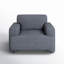 Fauteuil surdimensionné rembourré 42 po Ives-94482147
