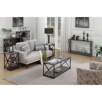 Table de bout avec rangement Adreauna 23,75 po