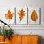 «Autumn Leaf Study I», ensemble de 3 toiles tendues-873596976