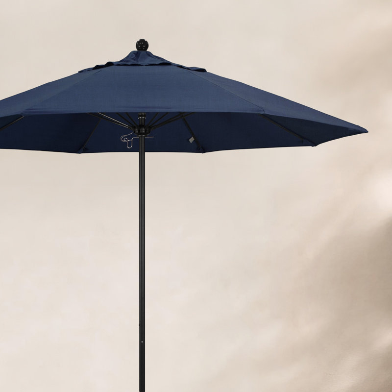 Parasol de marché 9 pi Maria, Spectre indigo Sunbrella®