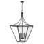 Lustre 6 lumières Montalcino Iron Ore-856131646