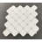 Diamond With Dot Marble Mosaic Tile-113459201