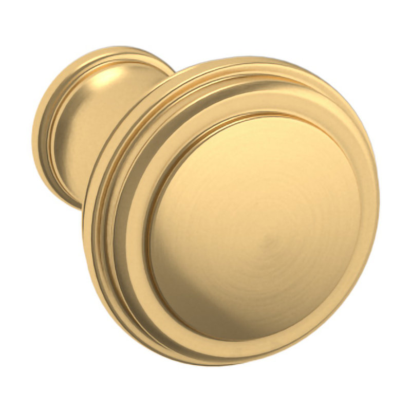 4454 Severin Fayerman Collection C Knob, Satin Brass