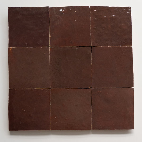 Cherry Zellige Ceramic Wall Tile