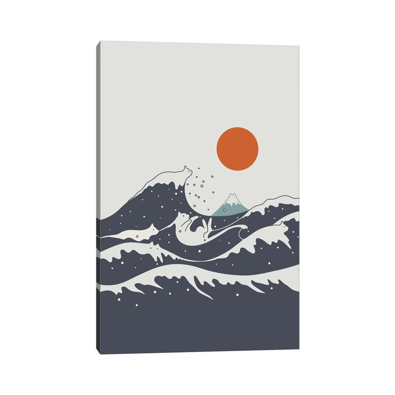Cat Landscape LV-A by Lim Heng Swee - Wrapped Canvas Print, 152.5 cm H x 101.5 cm W