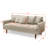 Marcelous 70" Velvet Square Arm Sofa-1808139716