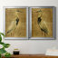 «Gold Crane at Dusk I», ensemble de 2 reproductions d'art sur toiles-2092483607-2092483602-2016653008