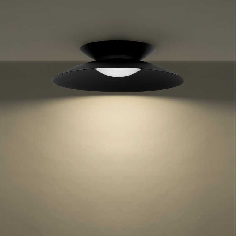 Miso Acrylic LED Flush Mount, 2700K