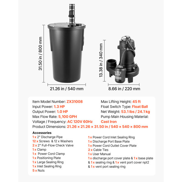 Dimensions du produit