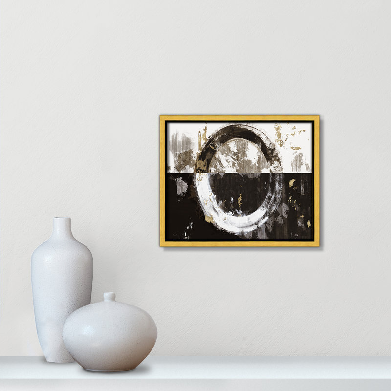 «Evoke II Print» par Tom Reeves, Or, H 9,5 po x l 11,5 po