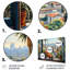 Los Angeles Window View 5 - Los Angeles, art mural en métal MT135179-1956641730