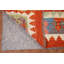 Tapis oriental coloré Kilim 8 x 11