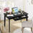 Caidence 2-Drawer Writing Desk with Solid Wood Legs-553739009-553739022