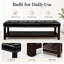 Banc de rangement en similicuir Valma-1167827789