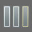 Miroir rectangulaire noir autoportant pleine longueur-762894990-762894996
