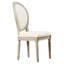 Chaise d'appoint Roi Louis en bois massif Denholme-152255453-157541051
