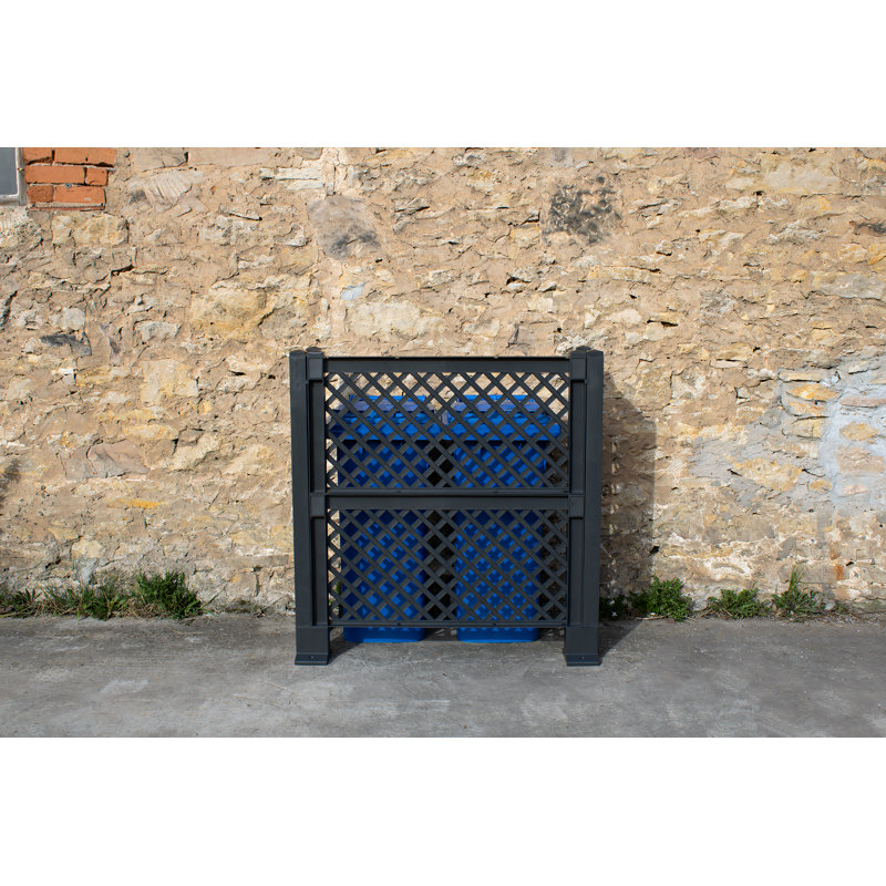 119cm H x 110cm W Plastic Expanding Trellis