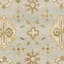 Tapis bleu clair / ivoire en laine touffeté à la main Tosca-822604647